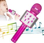 KIDWILL Wireless Bluetooth Karaoke Microphone for Kids