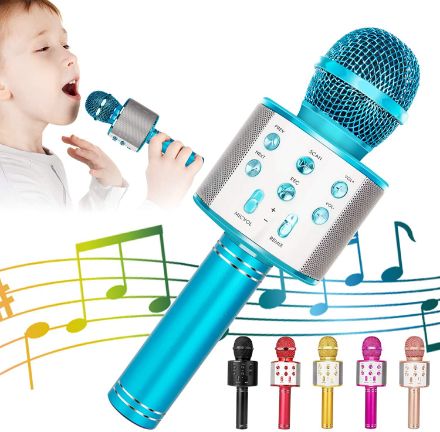 KIDWILL LAND Wireless Bluetooth Karaoke Microphone for Kids